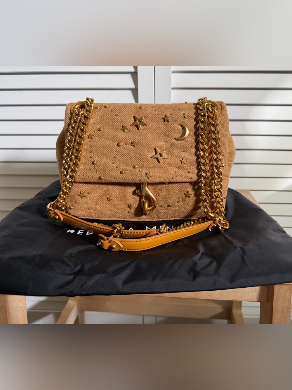 Rebecca Minkoff Edie Celestial Studs Crossbody Bag (nwot) - Picture 2 of 5